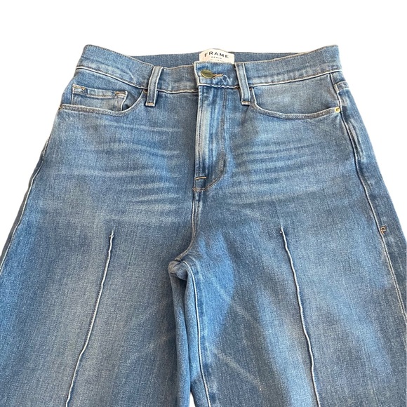 Frame Denim ‘Le Palazzo’ high rise wide leg jeans - Picture 2 of 15